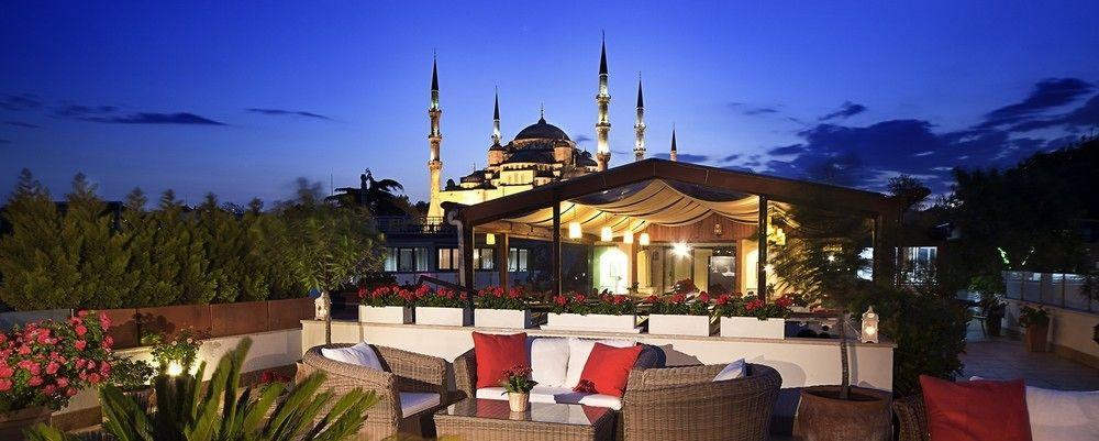 Hotel Sari Konak Истанбул Екстериор снимка